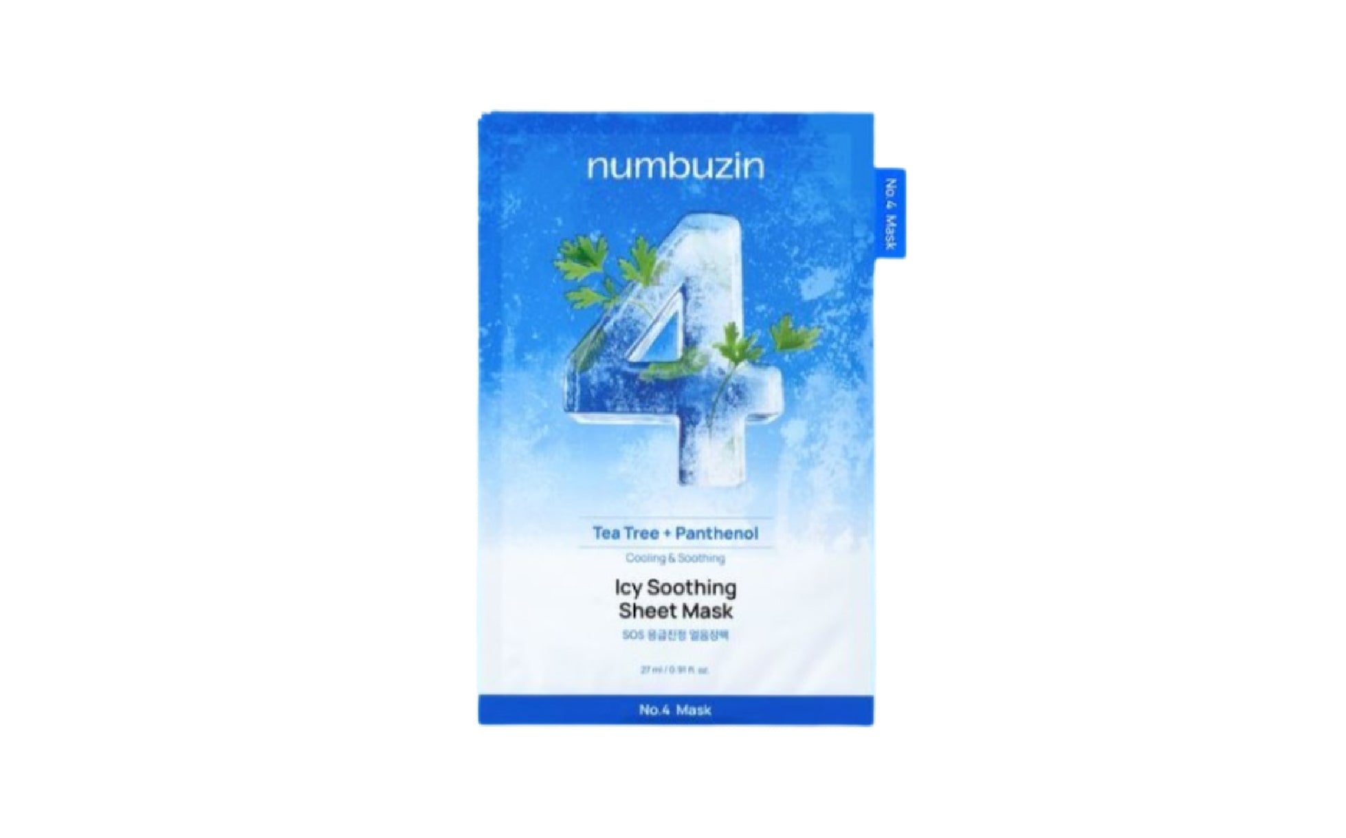 No.4 Icy Soothing Sheet Mask