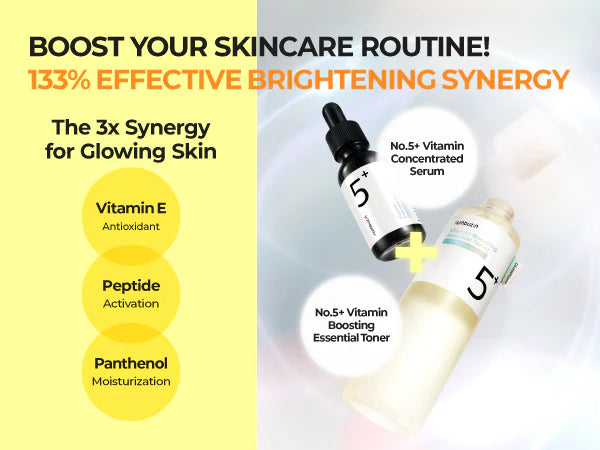 No.5+ Glutathione Vitamin Concentrated Toner
