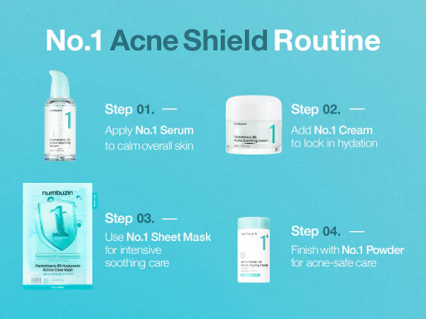 No.1 Pantothenic B5 Hyaluronic Active Clear Mask