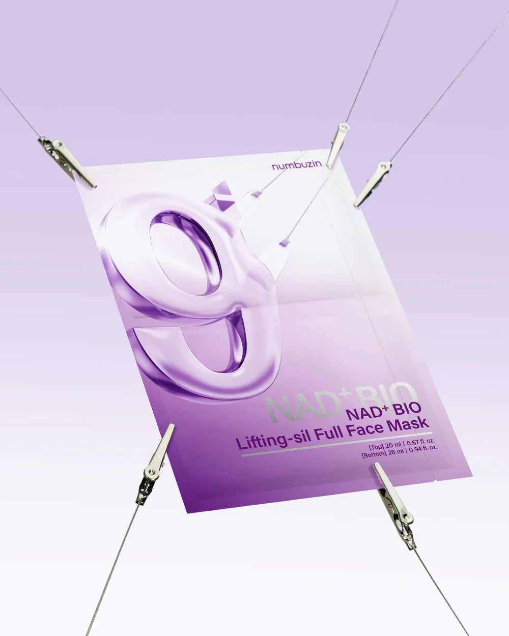 No. 9 NAD Bio Lifting-sil Full Face Pack Sheet + GWP