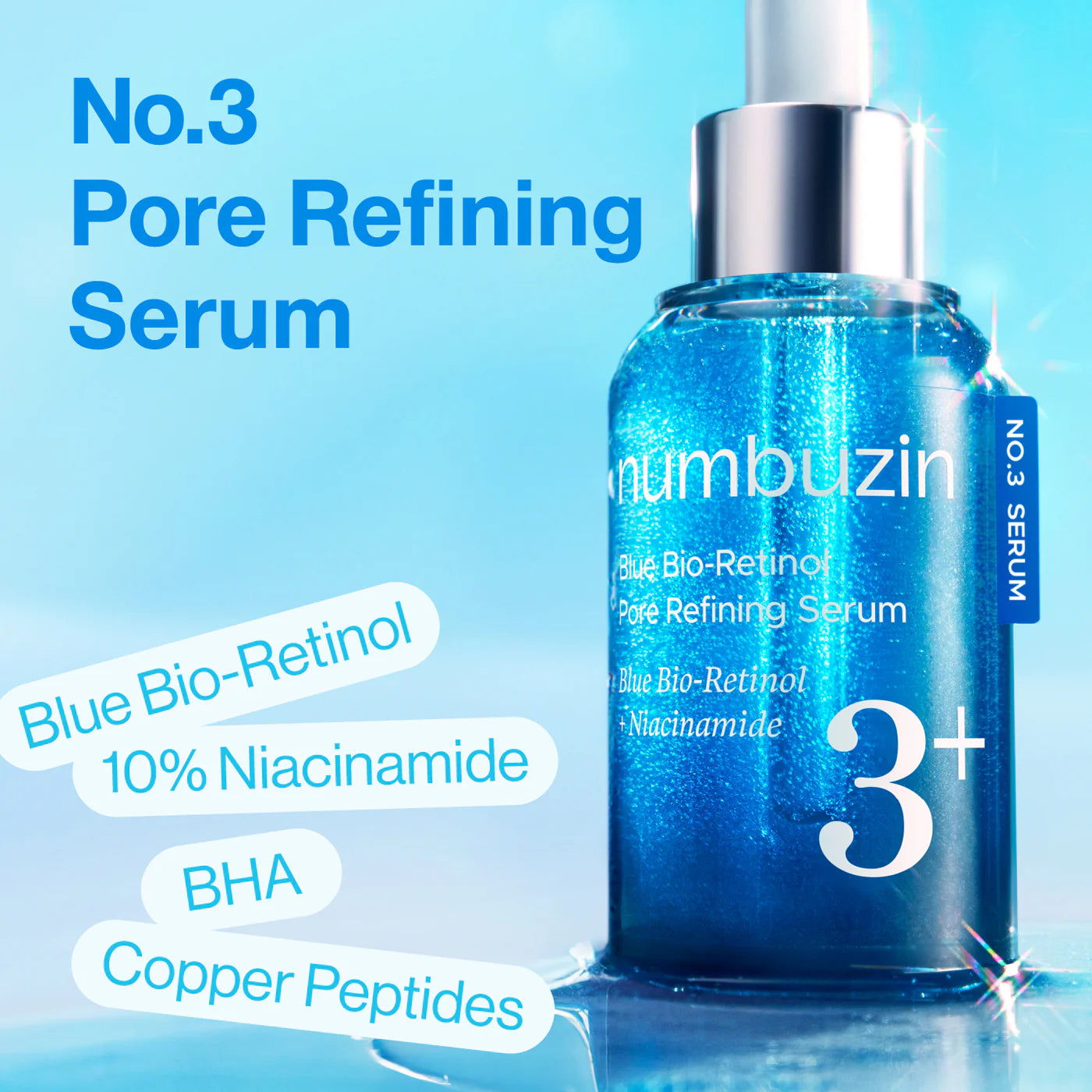 No.3 Blue Bio-Retinol Pore Refining Serum