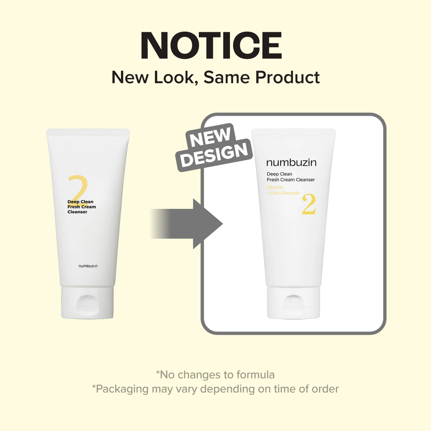 No.2 Deep Clean Fresh Cream Cleanser