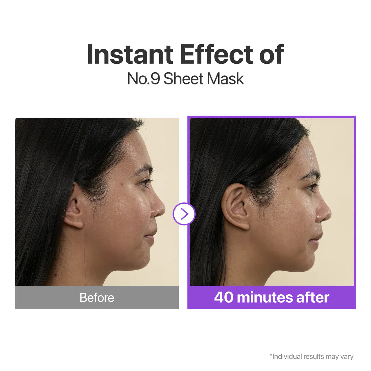 No. 9 NAD Bio Lifting-sil Full Face Pack Sheet + GWP