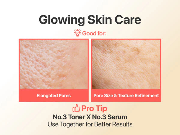 No.3 Super Glowing Essence Toner