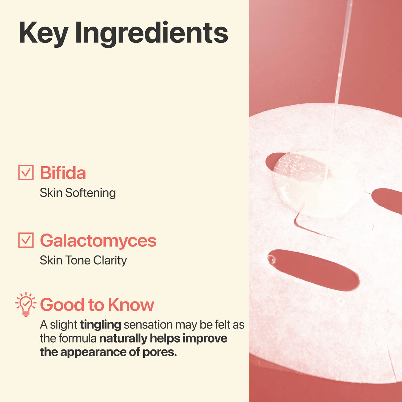 No.3 Tingle-Pore Softening Sheet Mask