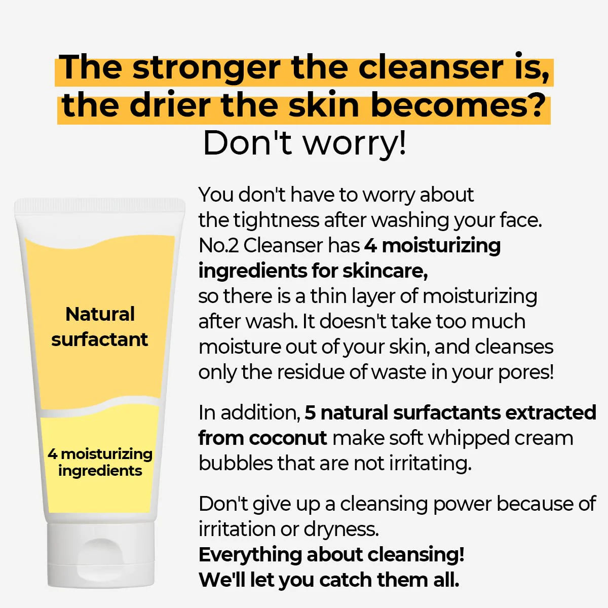 No.2 Deep Clean Fresh Cream Cleanser
