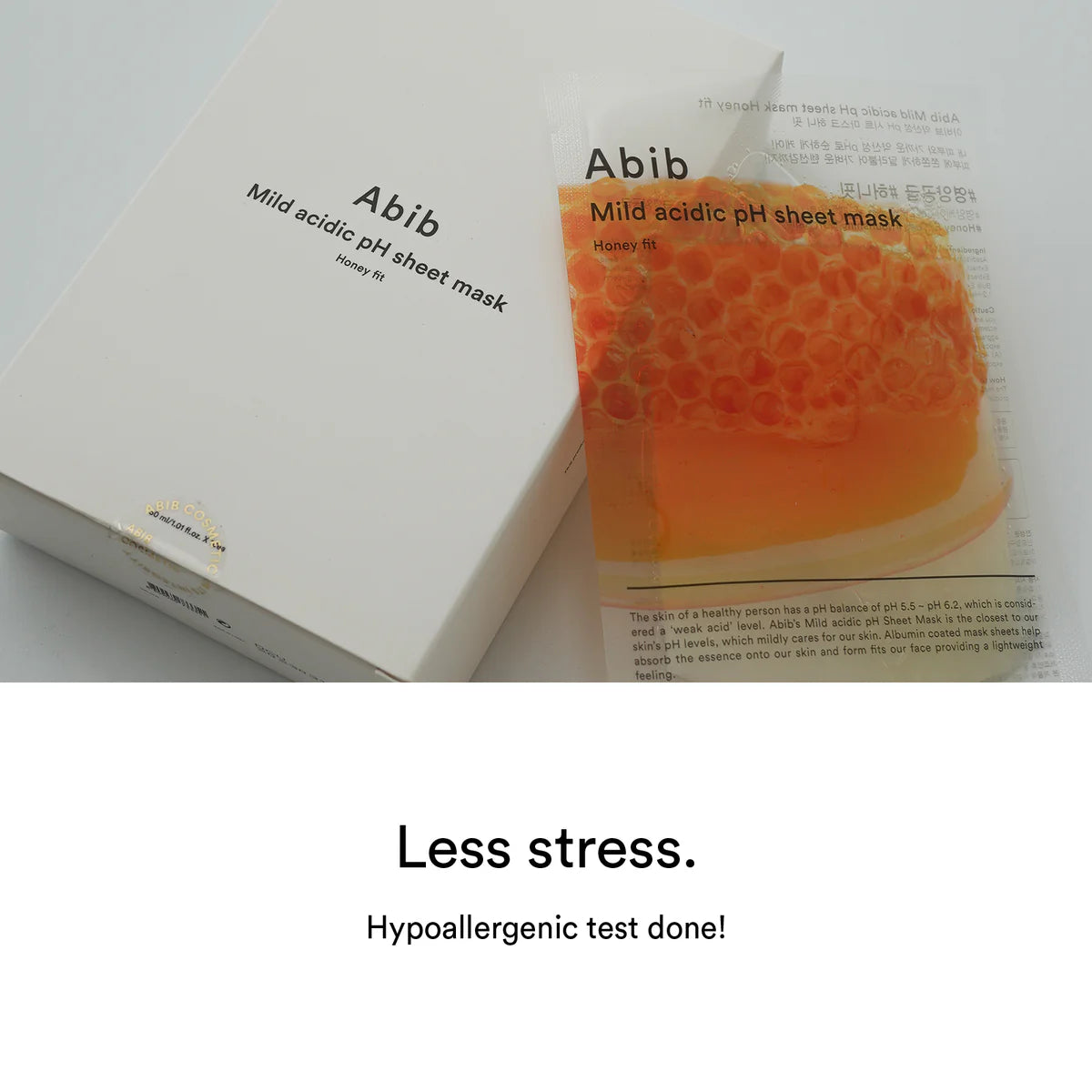 Mild Acidic Ph Sheet Mask Honey Fit