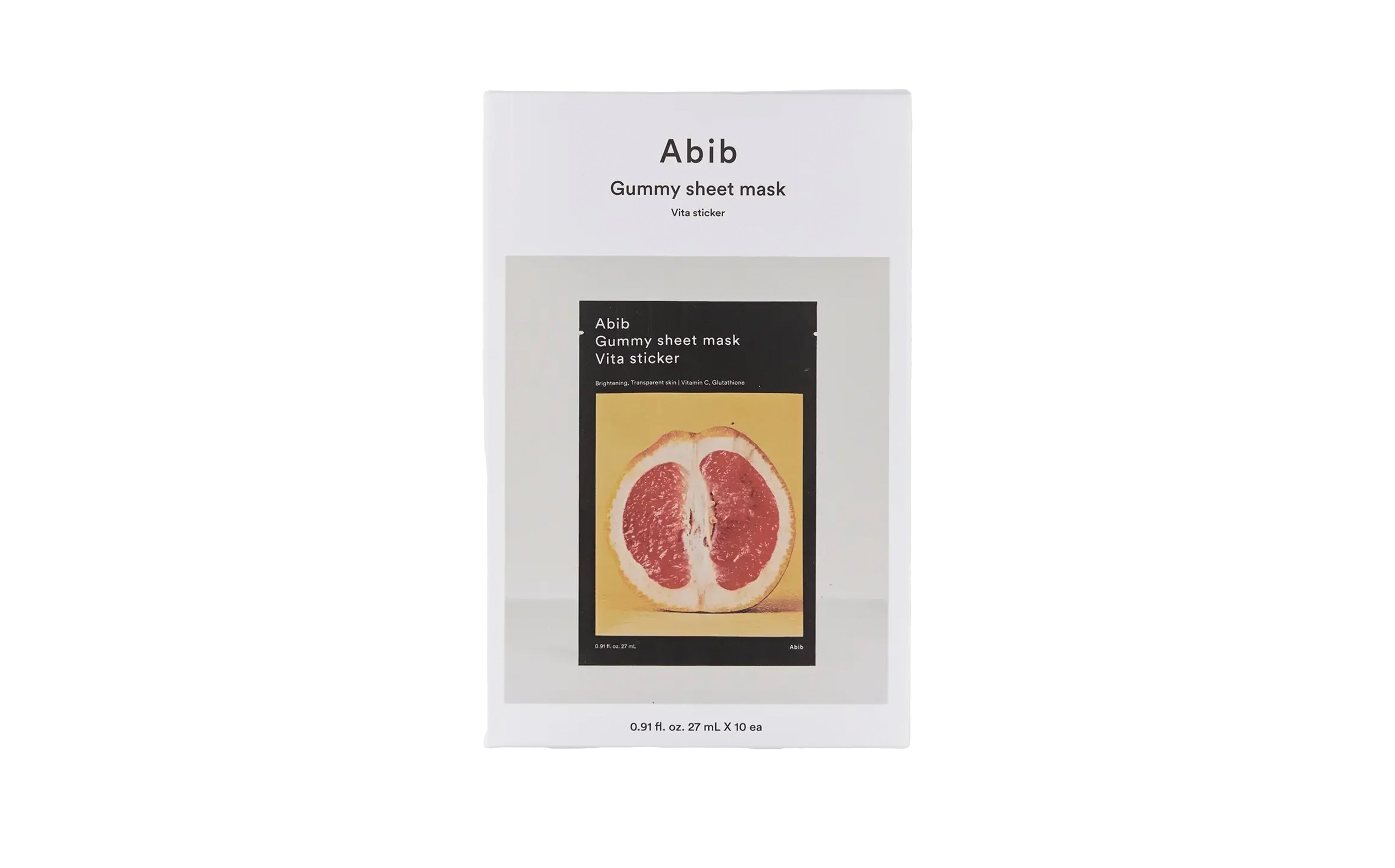 Gummy Sheet Mask Vita Sticker