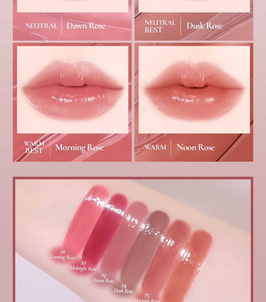 La Belle Rose Plumping Lip Tint (6 Colors)