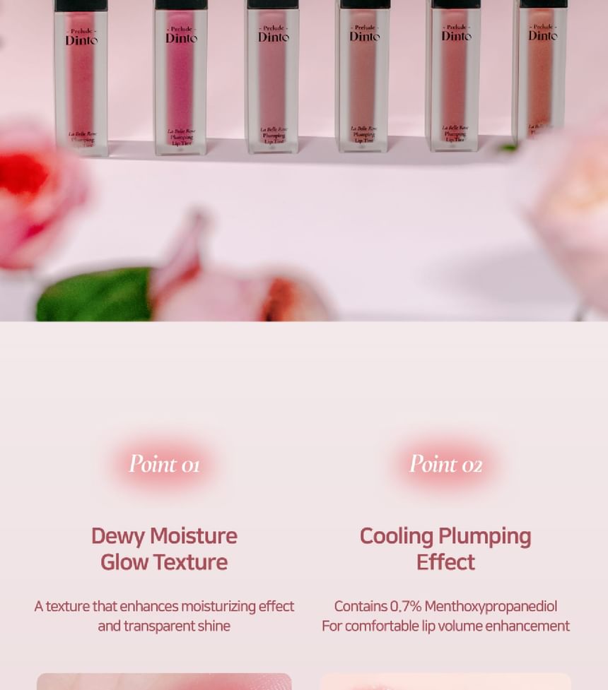 La Belle Rose Plumping Lip Tint (6 Colors)