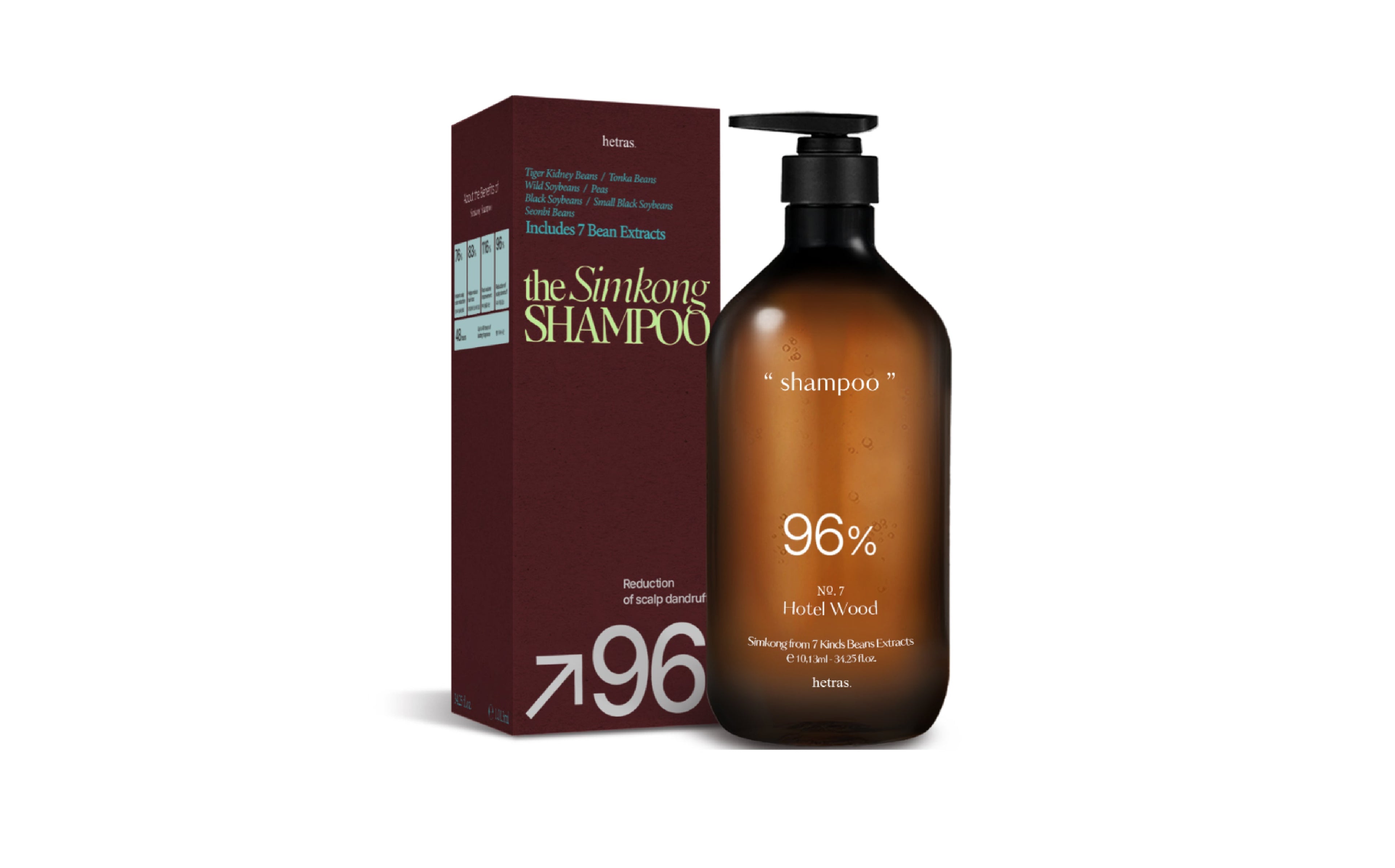 Simkong Perfume Anti-Hair Loss Shampoo (4 Scents)