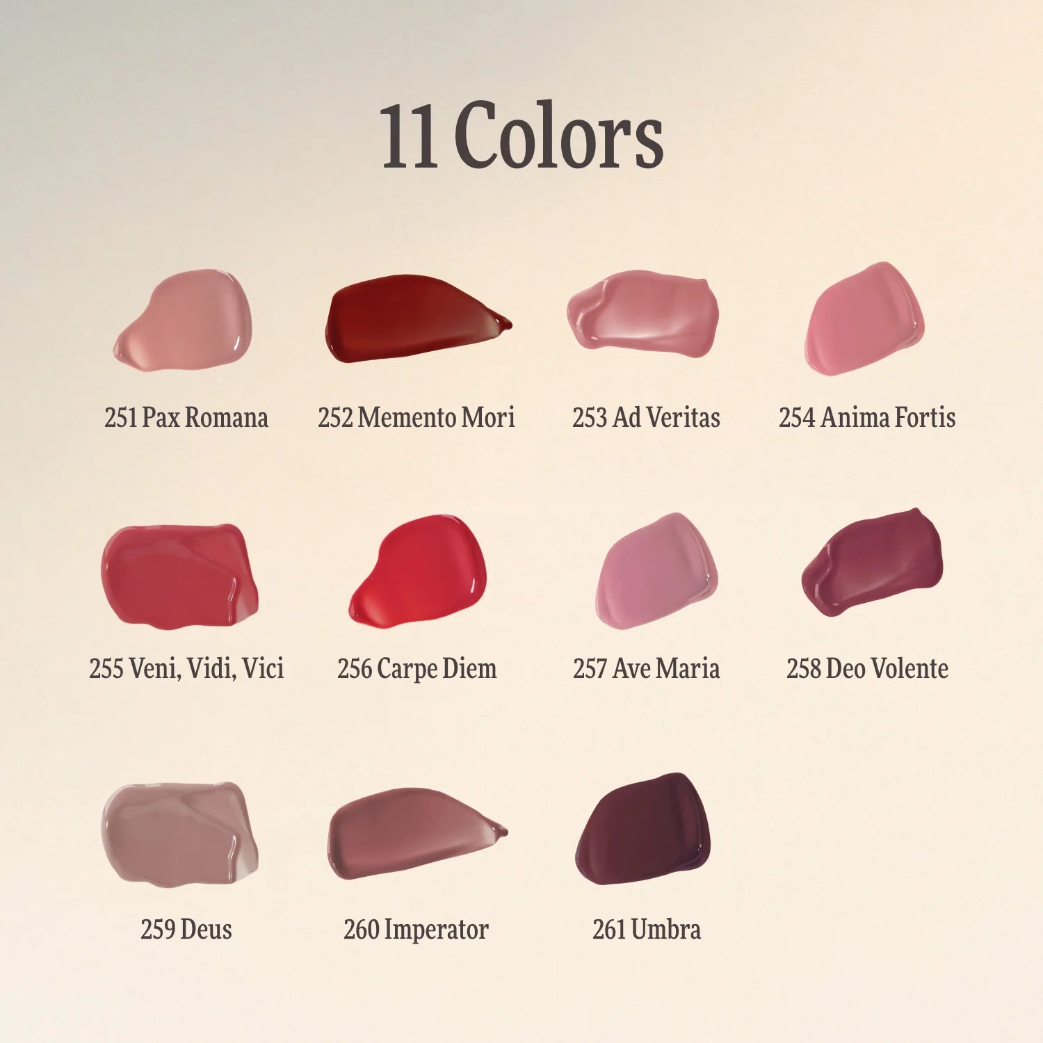Blur-Glowy Mini Lip Tint (8 Colors)