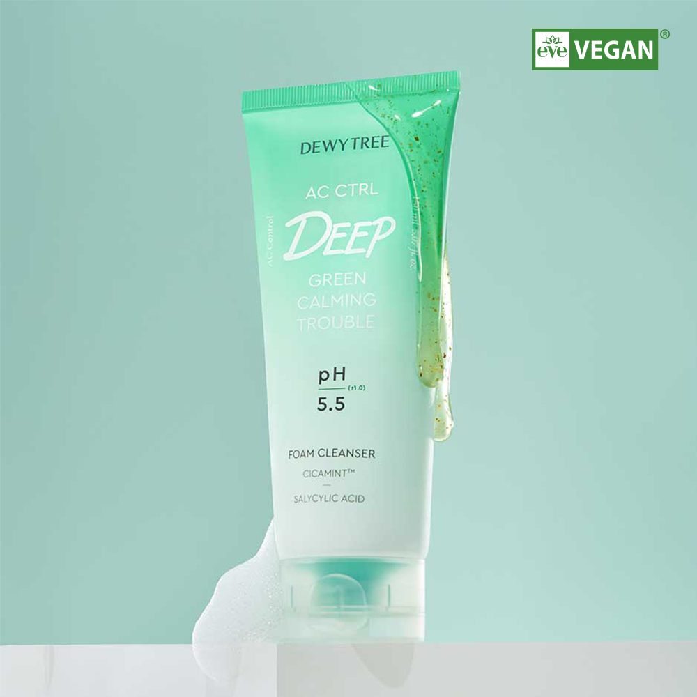 Ac Ctrl Deep Green Calming Trouble Foam Cleanser