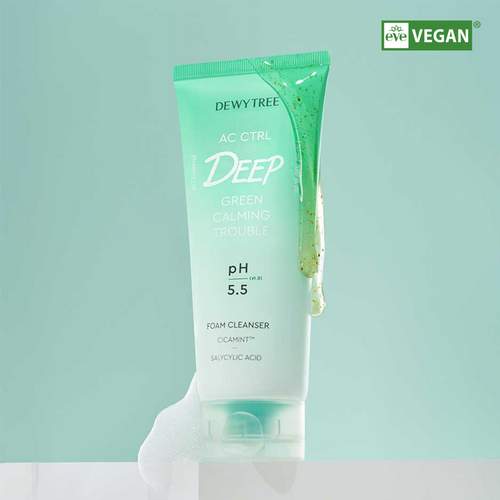 Ac Ctrl Deep Green Calming Trouble Foam Cleanser