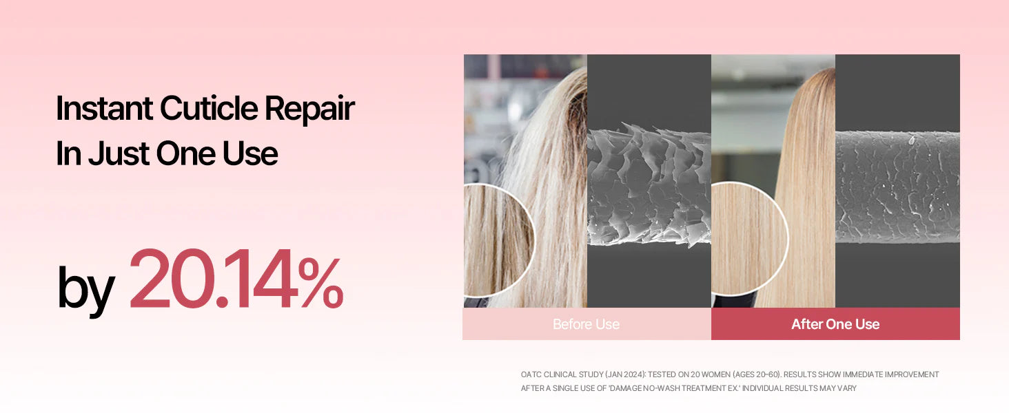Damage Therapy No-wash Treatment EX Duo Rose
