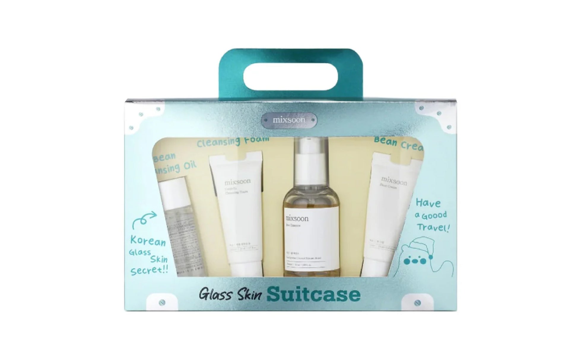 Glass Skin Suit Case (Clear Type)