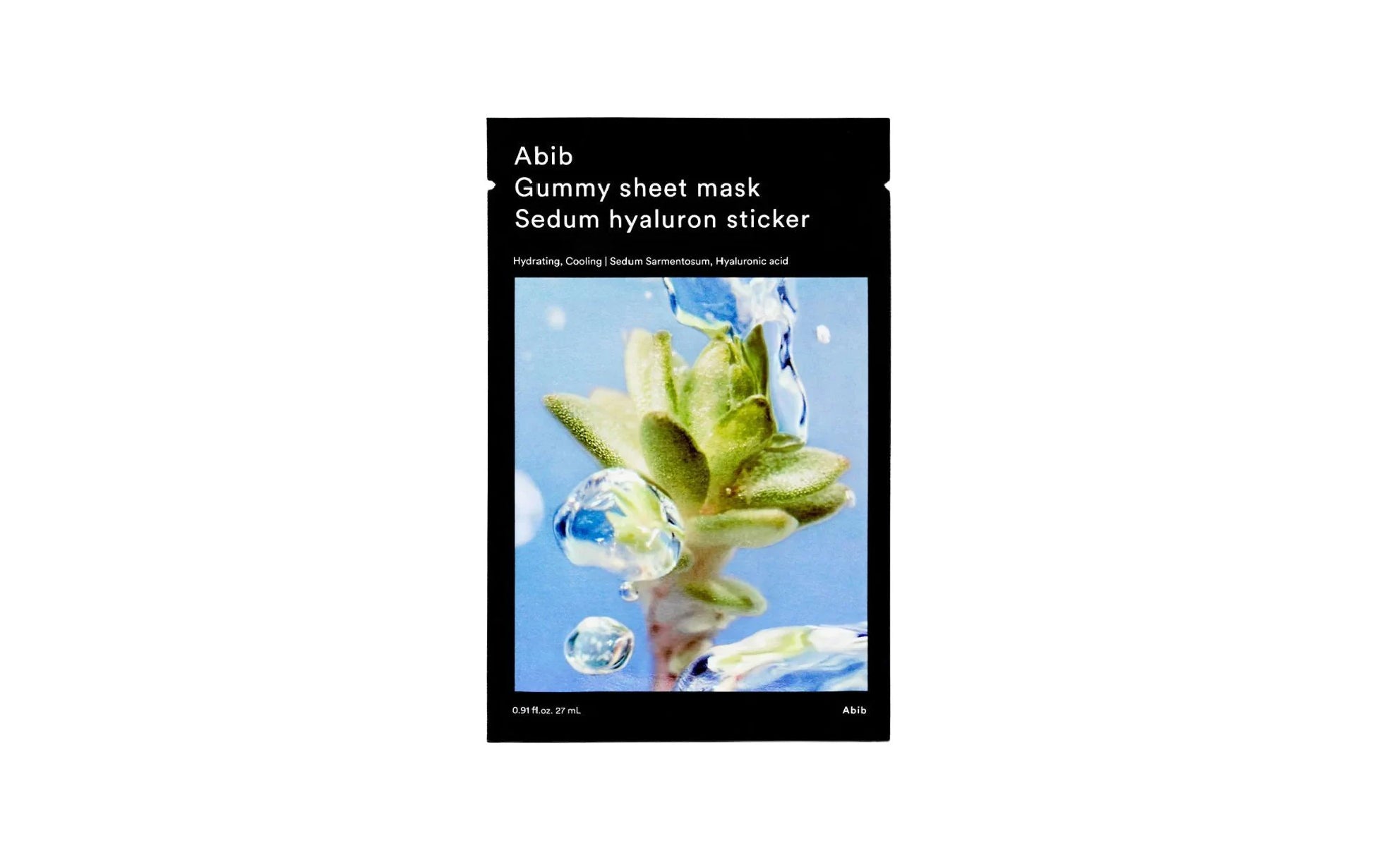 Gummy Sheet Mask Sedum Hyaluron Sticker