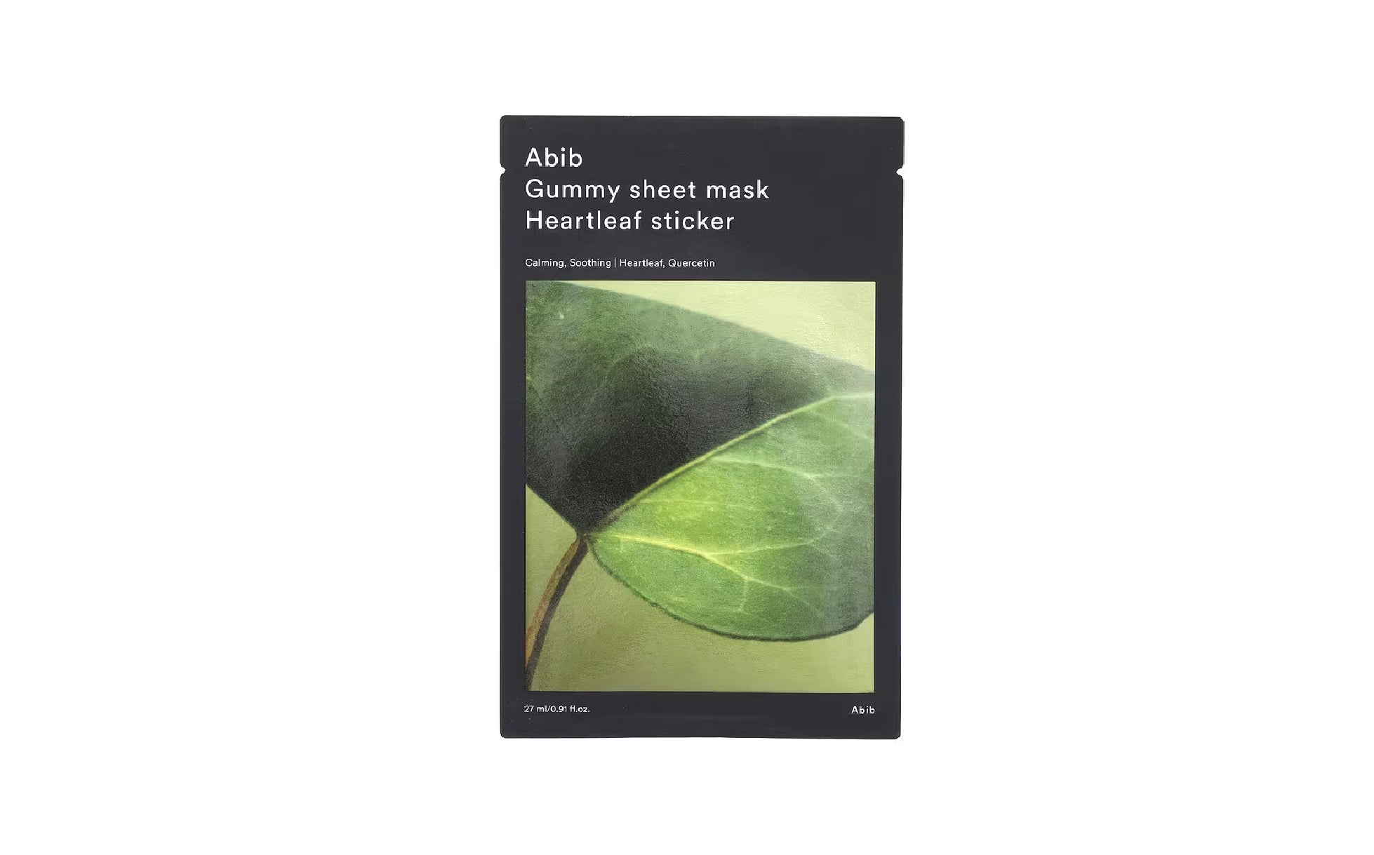 Gummy Sheet Mask Heartleaf Sticker
