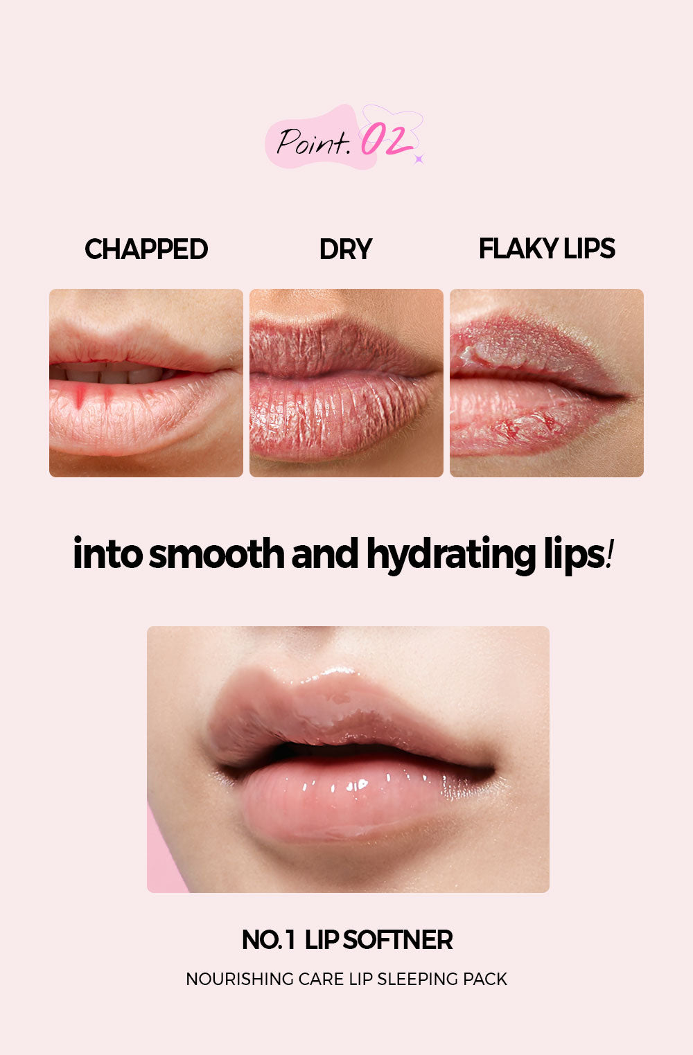 Nourishing Care Lip Sleeping Pack (mini) (2 Colors)