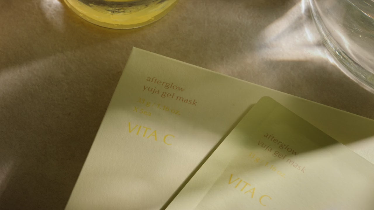 Afterglow Yuja Gel Mask
