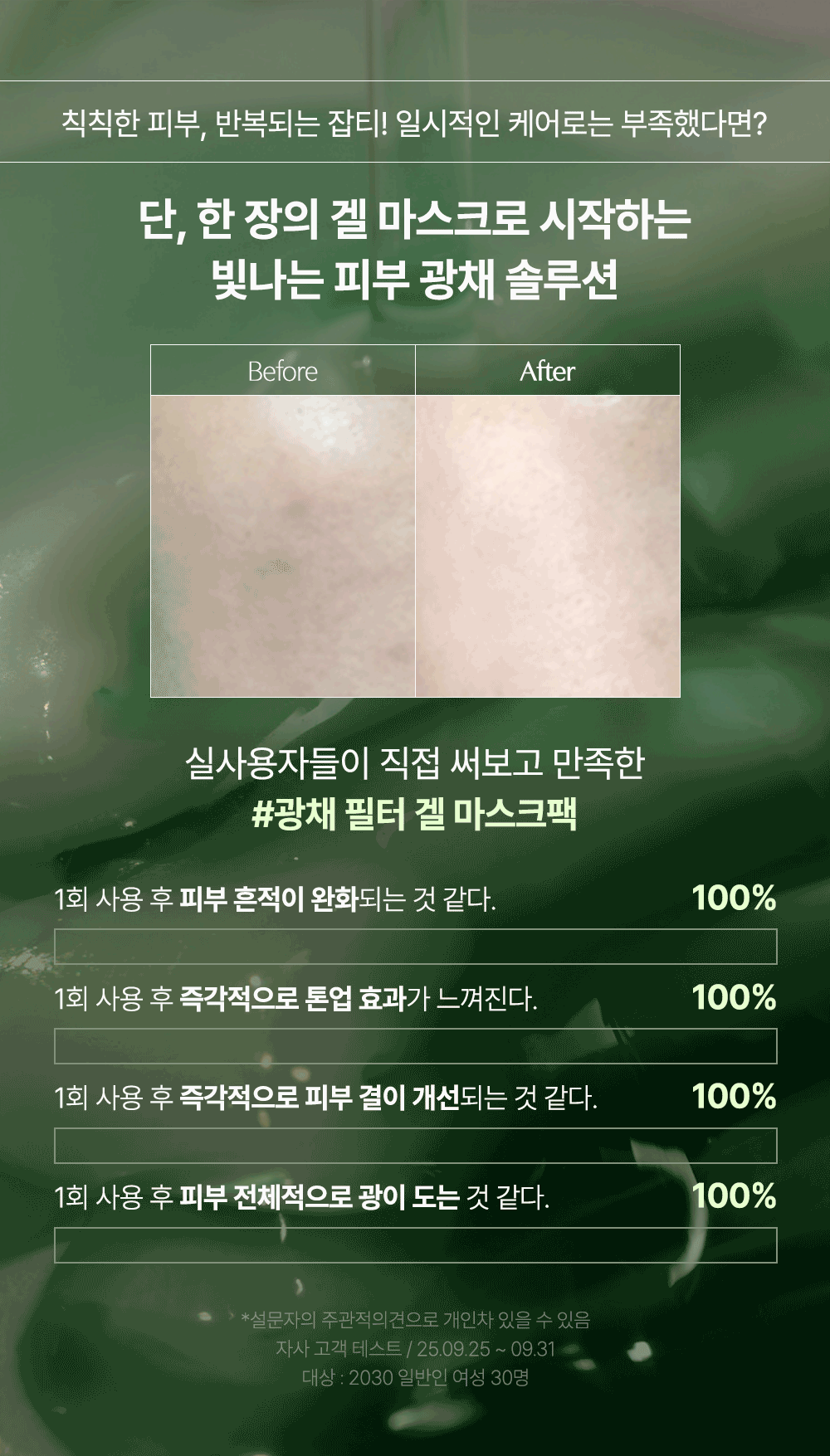 Green Citrus Vitamin C Gel Mask Plus
