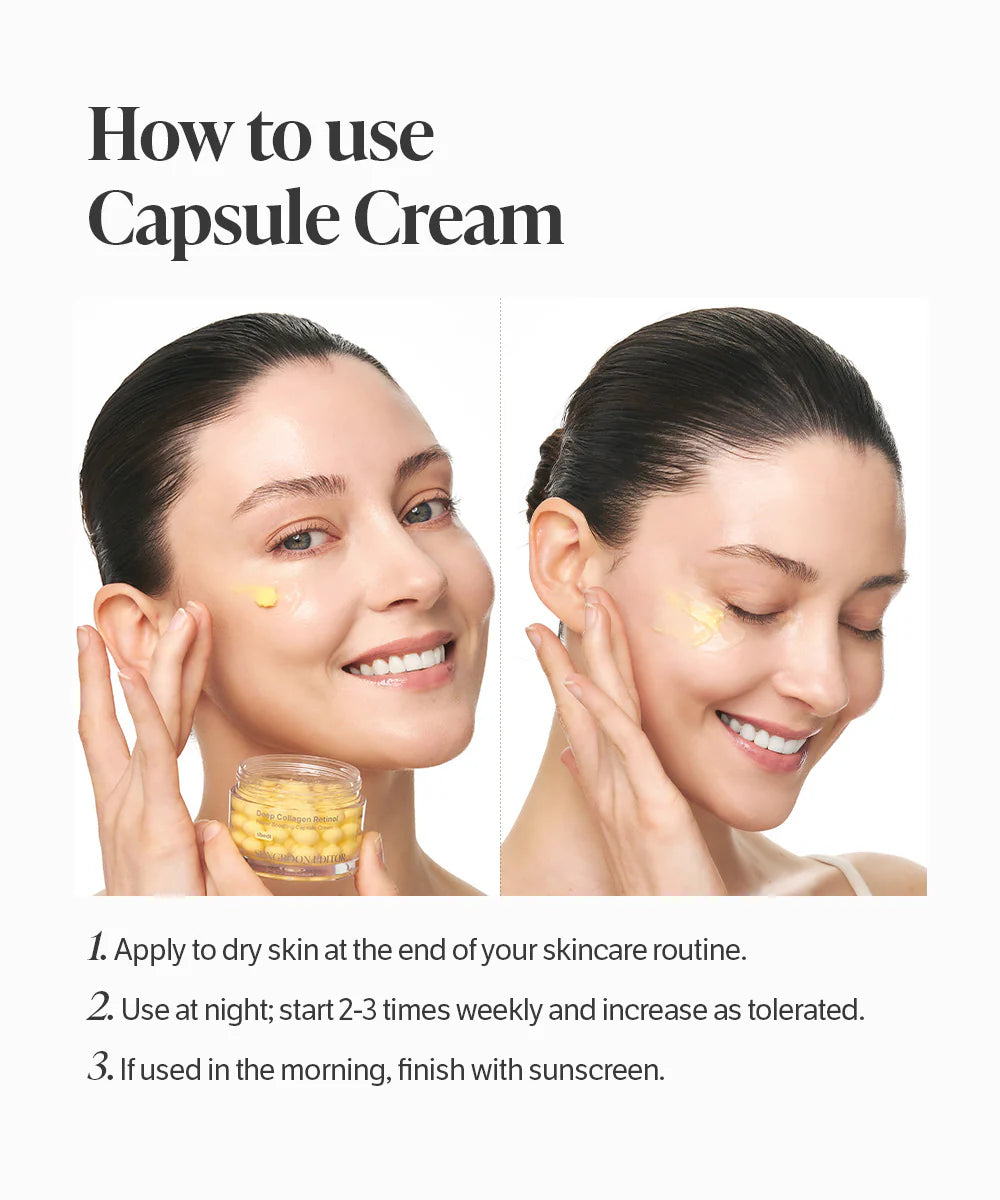 Deep Collagen Retinol Power Boosting Capsule Cream
